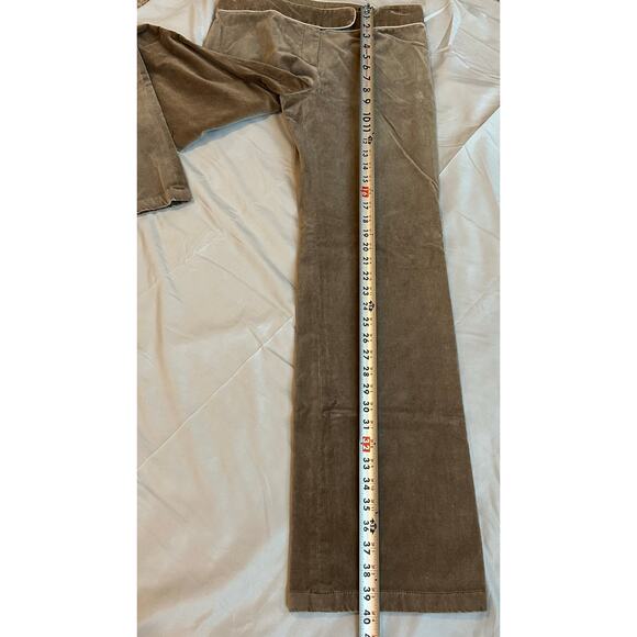 Ann Taylor Tan, Crushed Velour, Flared Leg Pants- 4 - Picture 11 of 12